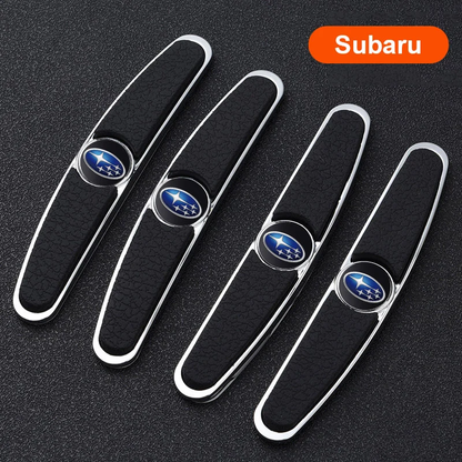 Car door metal anti-collision strip (4 pcs)
