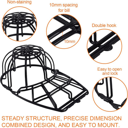 Support de cage de nettoyage pour casquette de baseball, pour machine à laver