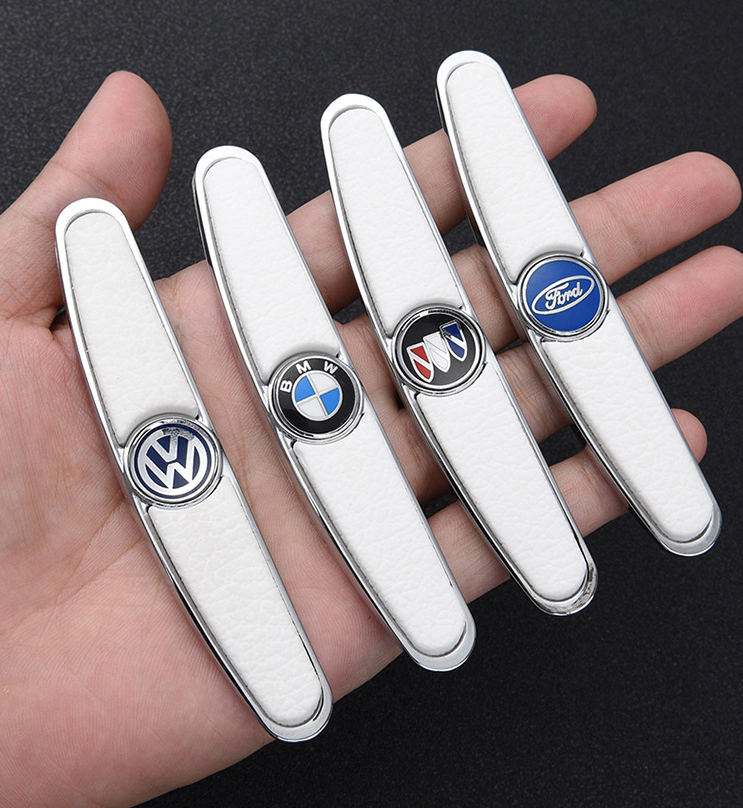 Car door metal anti-collision strip (4 pcs)