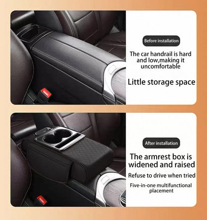 Integrated Pressurized Multifunctional Car Armrest Heightening Pad