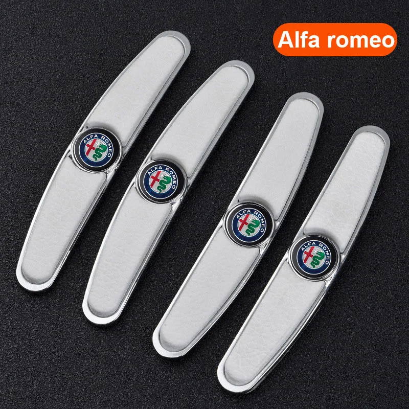Car door metal anti-collision strip (4 pcs)