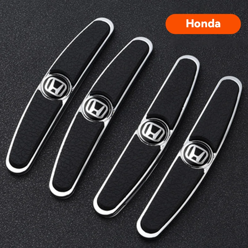 Car door metal anti-collision strip (4 pcs)