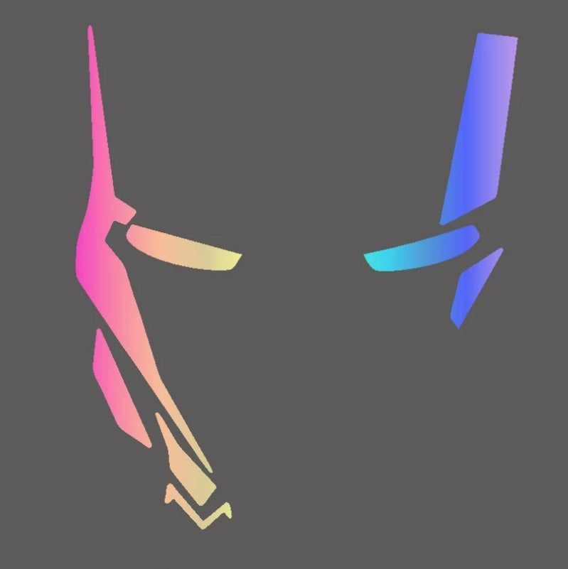 Car Window Sticker-2PCS