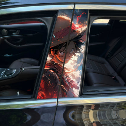 Autocollants de livrée Anime pour portières de voiture