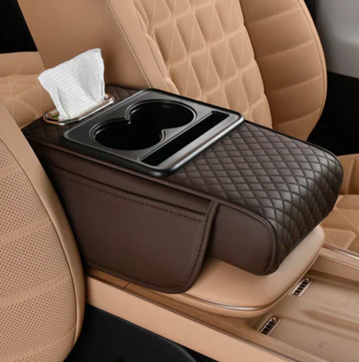 Integrated Pressurized Multifunctional Car Armrest Heightening Pad
