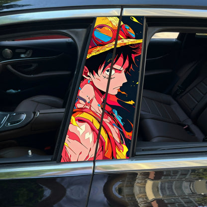 Autocollants de livrée Anime pour portières de voiture