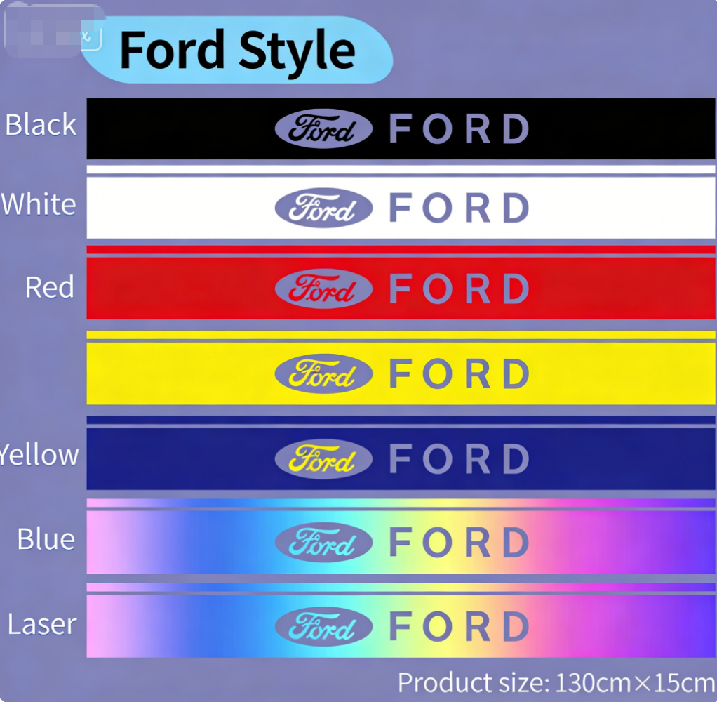 Car Hood Logo Sticker