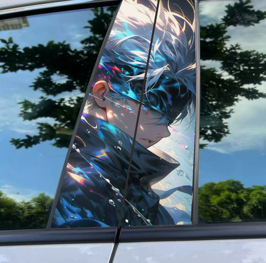 Autocollants de livrée Anime pour portières de voiture