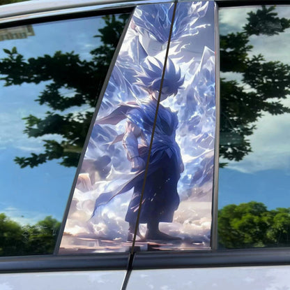 Autocollants de livrée Anime pour portières de voiture