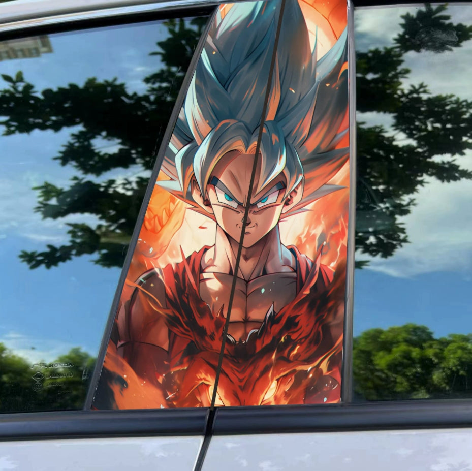 Autocollants de livrée Anime pour portières de voiture