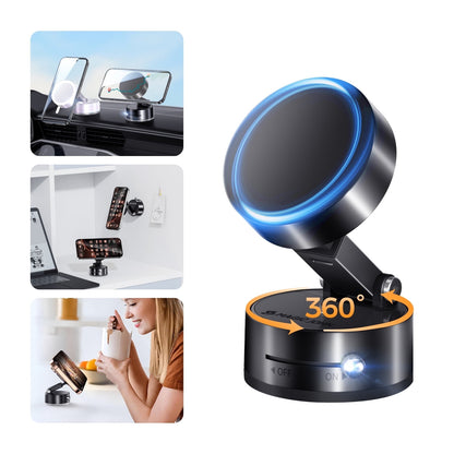 Magnetic Vacuum Suction Cup Car Mount