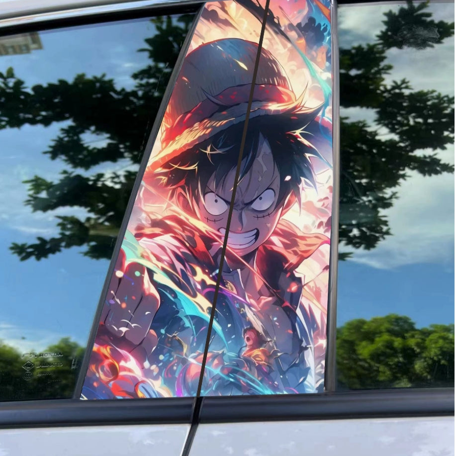 Autocollants de livrée Anime pour portières de voiture