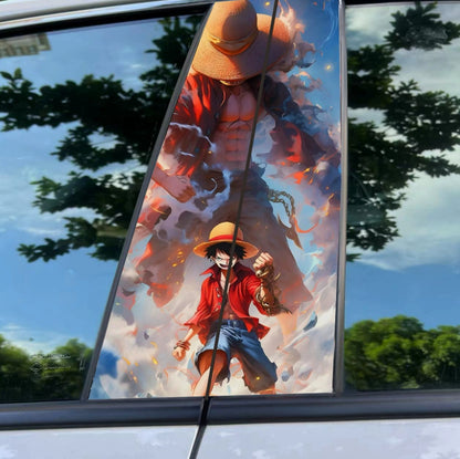 Autocollants de livrée Anime pour portières de voiture