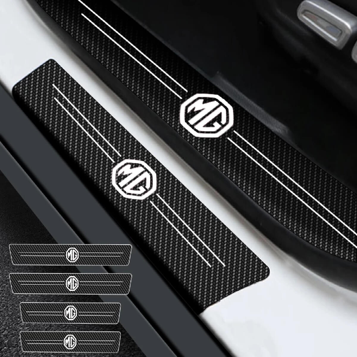 CarbonGrip PRO | Autocollants personnalisés pour seuils de porte 