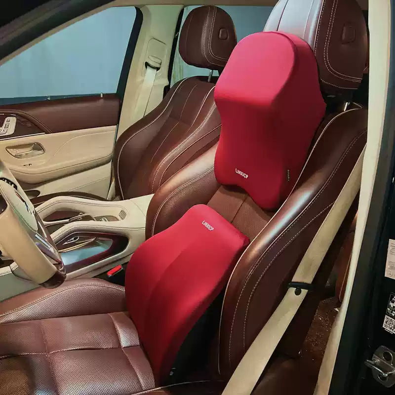 ✨Hot Sale 🎁 Car Headrest & Lumbar Support Cushion