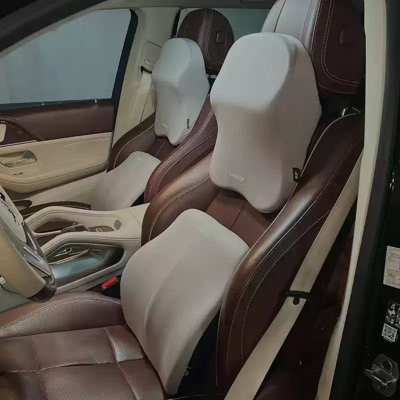 ✨Hot Sale 🎁 Car Headrest & Lumbar Support Cushion