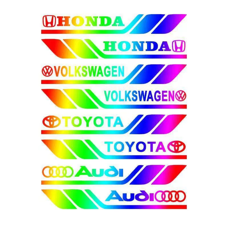 Car body decorative stickers