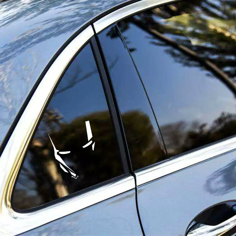 Car Window Sticker-2PCS