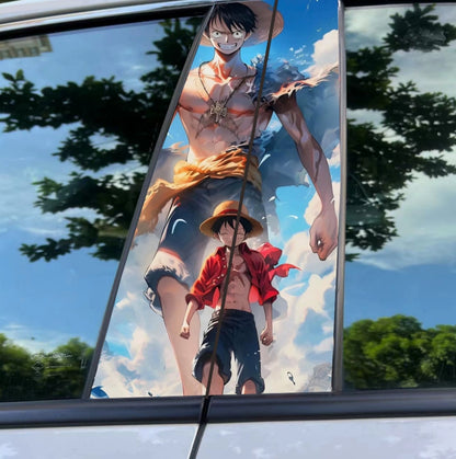 Autocollants de livrée Anime pour portières de voiture