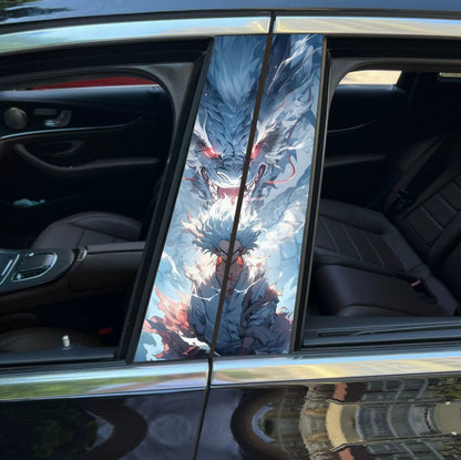 Autocollants de livrée Anime pour portières de voiture