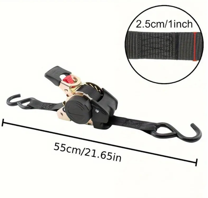 Self-Storing NeatStrap Ratchet Strap