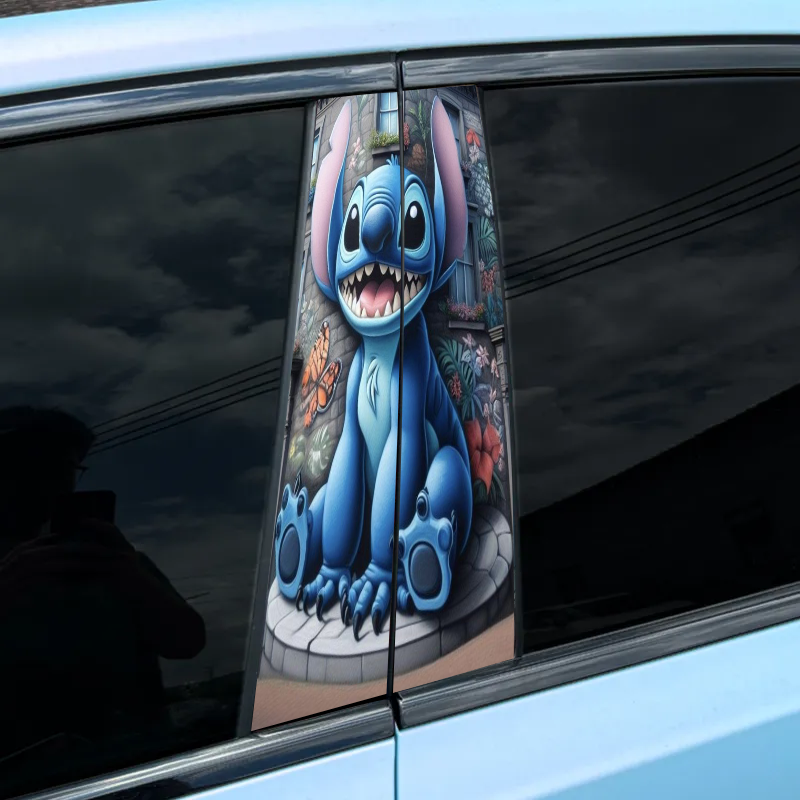 Autocollant pour montant central de voiture (2 pièces) - XC140