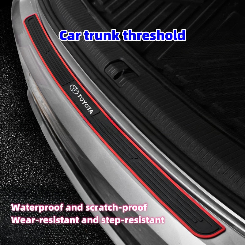 Auto-Einstiegsleisten aus Silikon (mit speziellem Autologo)