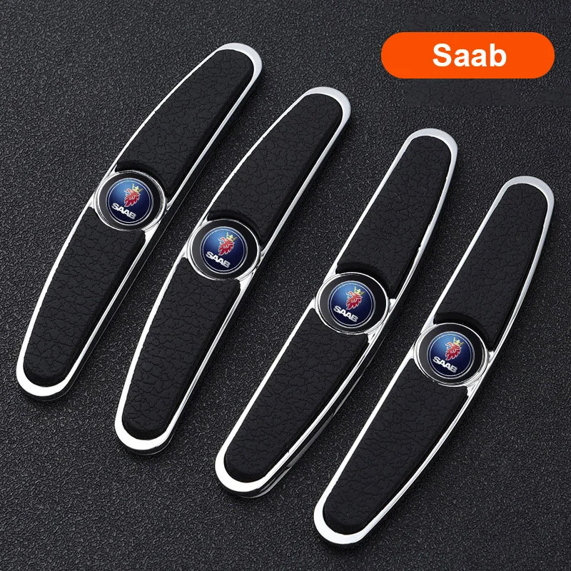 Car door metal anti-collision strip (4 pcs)