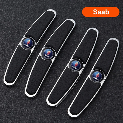 Car door metal anti-collision strip (4 pcs)