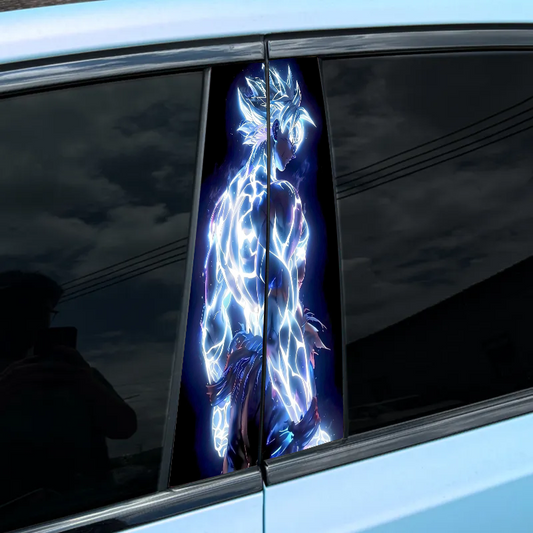 Autocollant pour montant central de voiture (2 pièces) - XC112