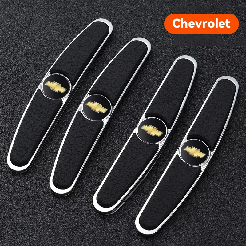 Car door metal anti-collision strip (4 pcs)