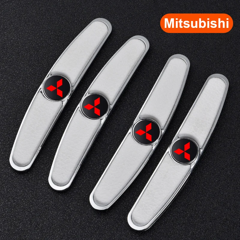 Car door metal anti-collision strip (4 pcs)