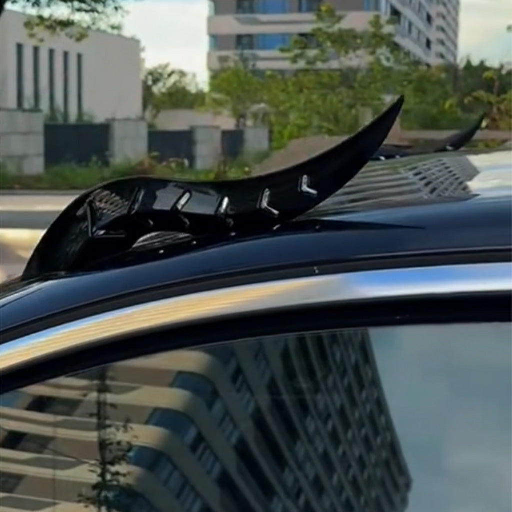 Carbon Fiber Dragon Horn Car Roof Decoration
