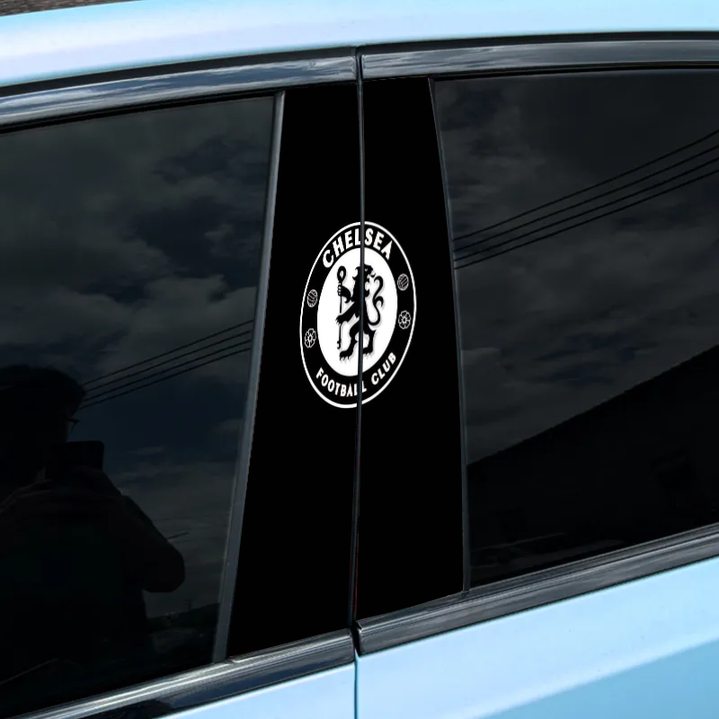 Lot de 2 autocollants de porte personnalisés de la série Football