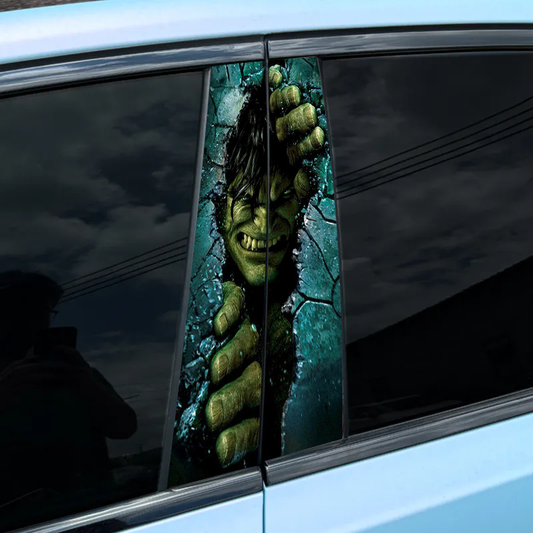 Autocollant pour montant central de voiture (2 pièces) - Hulk-XC141