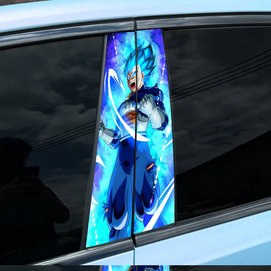 Autocollant pour montant central de voiture (2 pièces) - XC116