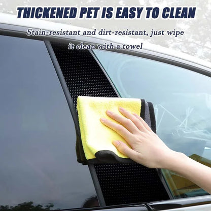 Autocollants pour colonne centrale de voiture (logo de voiture personnalisé) 25 x 50 cm