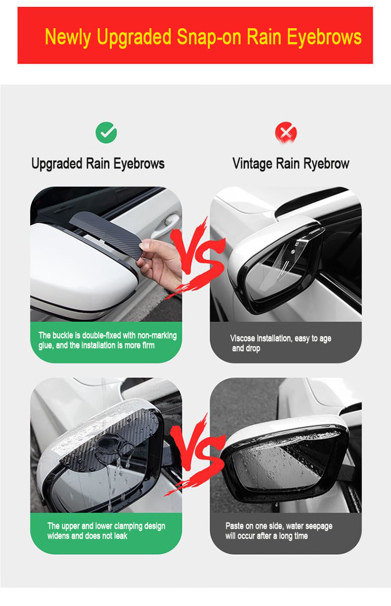 Hot Sale ✨50% OFF ✨Carbon Fiber Rain Eyebrows✨2 Pcs ✨