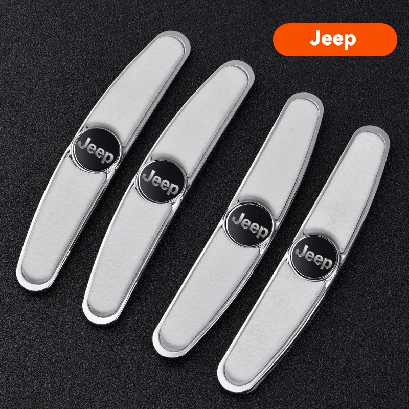 Car door metal anti-collision strip (4 pcs)
