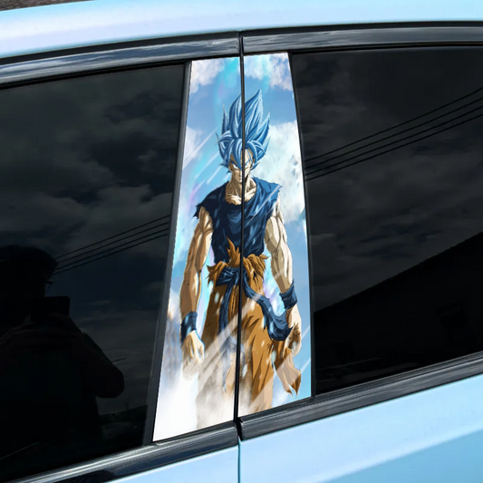 Autocollant pour montant central de voiture (2 pièces) - XC104