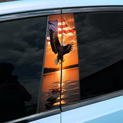 Car center pillar sticker（2PCS）-XC35