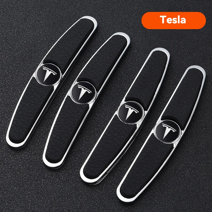 Car door metal anti-collision strip (4 pcs)