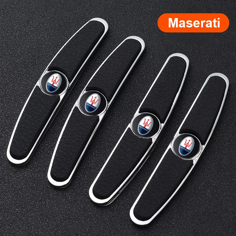 Car door metal anti-collision strip (4 pcs)