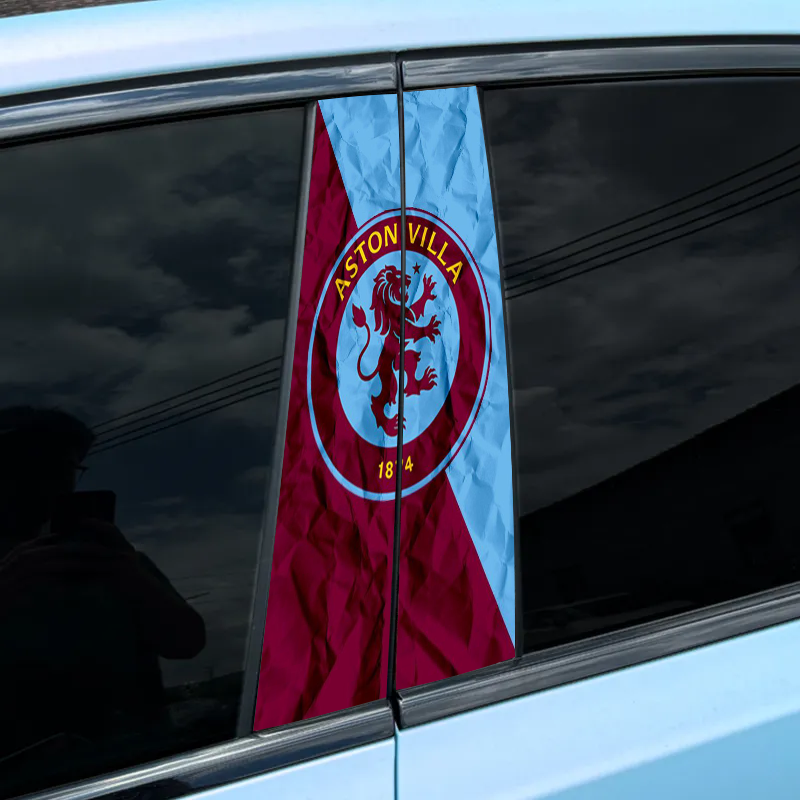 Lot de 2 autocollants de porte personnalisés de la série Football