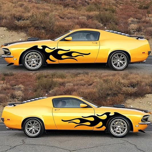 Autocollants personnalisés en vinyle pour portières de voiture 