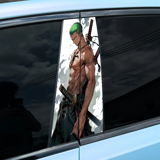 Autocollant pour montant central de voiture (2 pièces) - XC152