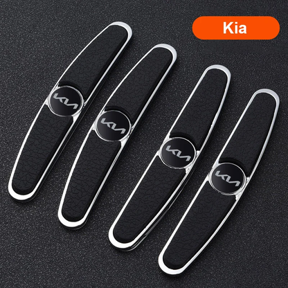 Car door metal anti-collision strip (4 pcs)