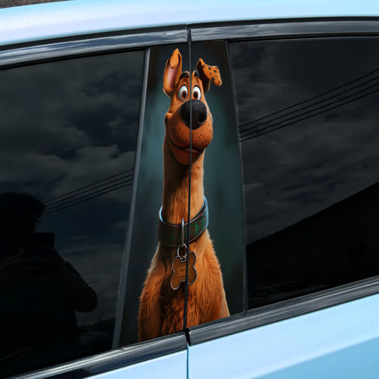 Autocollant pour montant central de voiture (2 pièces) - XC153