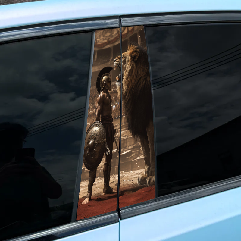 Autocollant pour montant central de voiture (2 pièces) - XC109