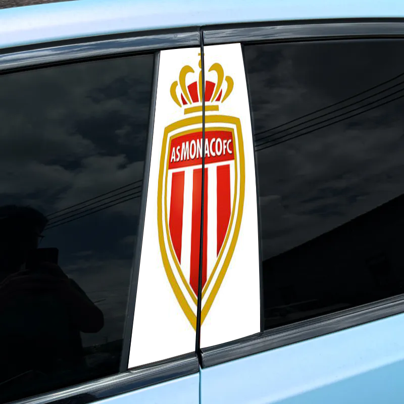 Lot de 2 autocollants de porte personnalisés de la série Football